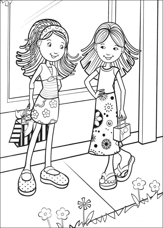 Kids-n-fun.com | 65 coloring pages of Groovy Girls